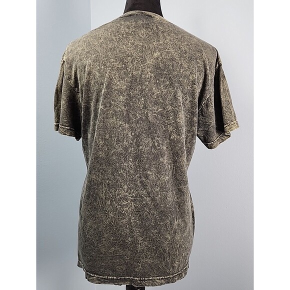 Vintage Y2K Point Zero T-Shirt Mens Small Affliction Grunge Emo Skater Tie Dye - Picture 7 of 11